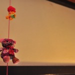 縮緬ベアの吊るし雛 縮緬ベアの吊るし雛